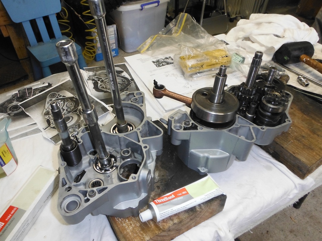 YZ125K engine rebuild